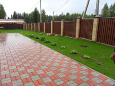 Укладка тротуарной плитки (брусчатки) в Казани